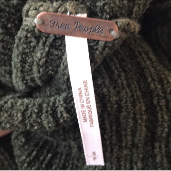 Free People Coco Flounce Sweater Dress Velvet - Picture 7 of 8